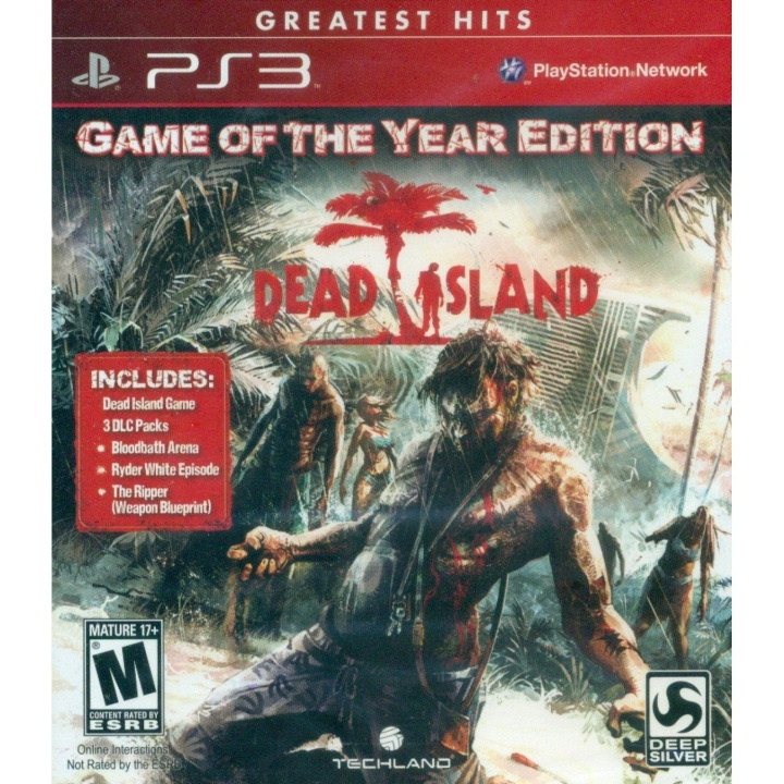 Dead Island (Game of the Year) (Greatest Hits) (Import) (PS3) in the group HOME ELECTRONICS / Game consoles & Accessories / Sony PlayStation 3 at TP E-commerce Nordic AB (C98631)