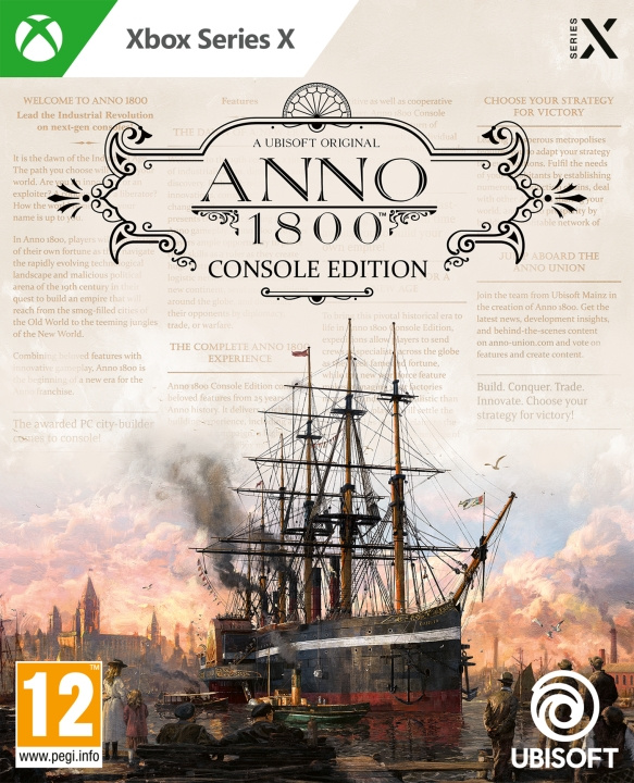 Ubisoft Anno 1800 in the group HOME ELECTRONICS / Game consoles & Accessories / Xbox Series X / Games at TP E-commerce Nordic AB (C98673)