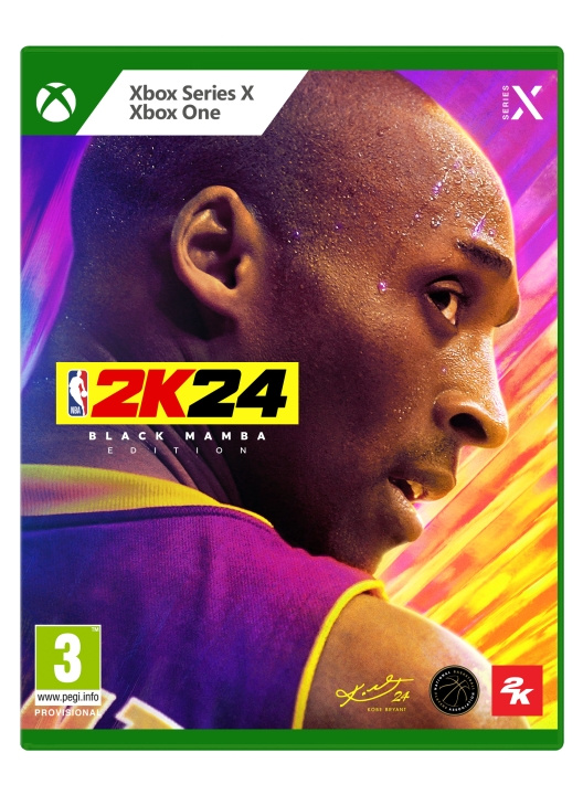 NBA 2K24 (Black Mamba Edition) (XseriesX) in the group HOME ELECTRONICS / Game consoles & Accessories / Xbox Series X / Games at TP E-commerce Nordic AB (C98729)