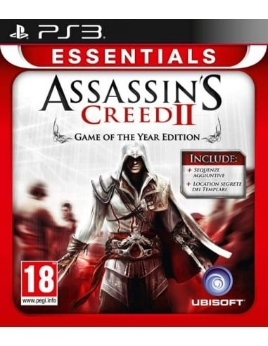 Assassin\'s Creed 2 Game of the Year (Essentials) (PS3) in the group HOME ELECTRONICS / Game consoles & Accessories / Sony PlayStation 3 at TP E-commerce Nordic AB (C98735)