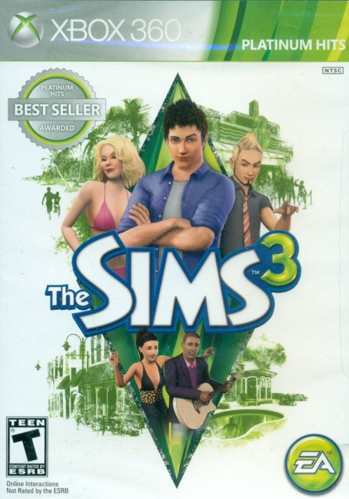 The Sims 3 (Platinum Hits) (Import) (X360) in the group HOME ELECTRONICS / Game consoles & Accessories / Xbox 360 at TP E-commerce Nordic AB (C98737)