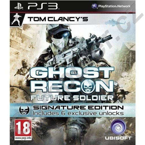 Tom Clancy\'s Ghost Recon: Future Soldier (Signature Edition) (PS3) in the group HOME ELECTRONICS / Game consoles & Accessories / Sony PlayStation 3 at TP E-commerce Nordic AB (C98806)