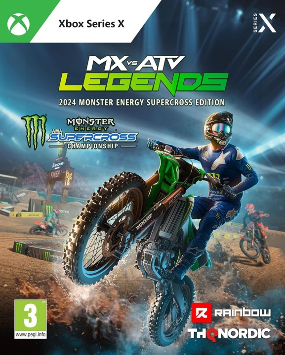 MX vs ATV Legends - 2024 (Monster Energy Supercross Edition) (XseriesX) in the group HOME ELECTRONICS / Game consoles & Accessories / Xbox Series X / Games at TP E-commerce Nordic AB (C98812)