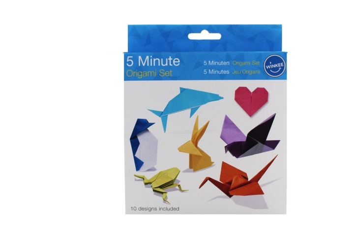 Winkee Origami Set - 5 Minutes (16487) in the group Sport, leisure & Hobby / Hobby / DIY Kit at TP E-commerce Nordic AB (C98913)