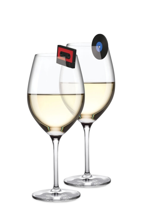 Winkee Drinks Markers - Cassette+Vinyl - Set of 6 in the group Sport, leisure & Hobby / Fun stuff / Smart home at TP E-commerce Nordic AB (C98921)