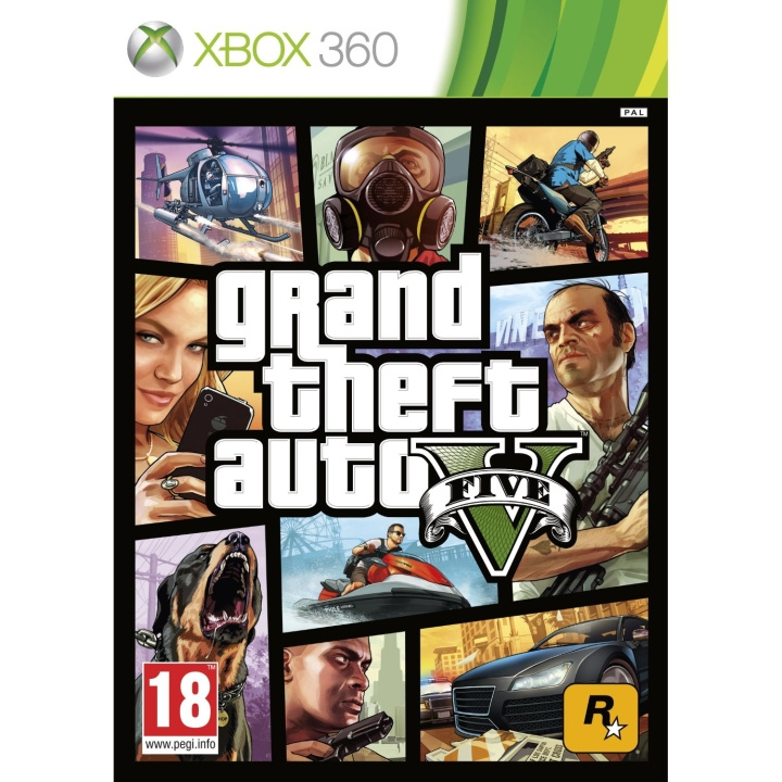 Grand Theft Auto V (GTA 5) (X360) in the group HOME ELECTRONICS / Game consoles & Accessories / Xbox 360 at TP E-commerce Nordic AB (C99005)