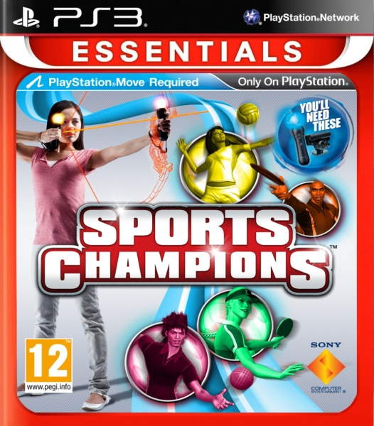 Sports Champions - Move (Essentials) (PS3) in the group HOME ELECTRONICS / Game consoles & Accessories / Sony PlayStation 3 at TP E-commerce Nordic AB (C99017)