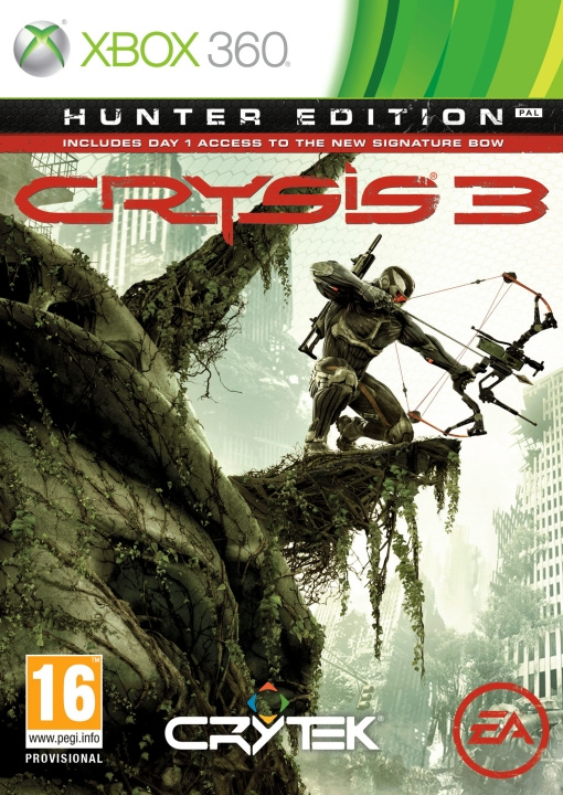 Crysis 3 Hunter Edition (X360) in the group HOME ELECTRONICS / Game consoles & Accessories / Xbox 360 at TP E-commerce Nordic AB (C99021)