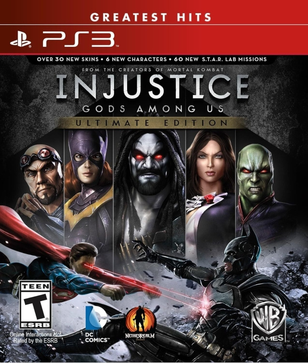 Injustice: Gods Among Us - Ultimate Edition (Import) (PS3) in the group HOME ELECTRONICS / Game consoles & Accessories / Sony PlayStation 3 at TP E-commerce Nordic AB (C99038)