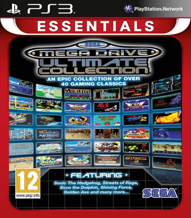 Mega Drive Ultimate Collection (Sonic Genesis) (Essentials) (PS3) in the group HOME ELECTRONICS / Game consoles & Accessories / Sony PlayStation 3 at TP E-commerce Nordic AB (C99045)