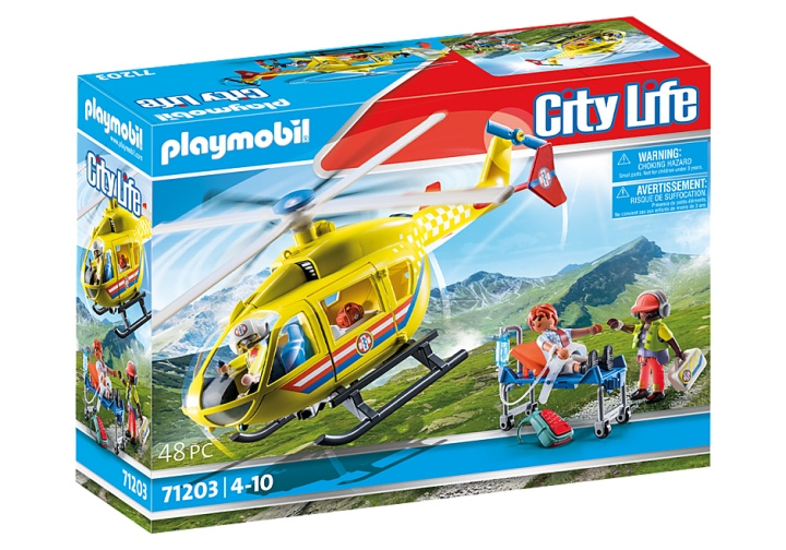 Playmobil Rescue helicopter (71203) in the group TOYS, KIDS & BABY PRODUCTS / Toys / Play set at TP E-commerce Nordic AB (C99065)