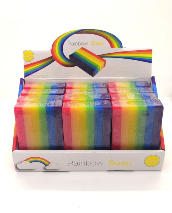 Winkee Soap - Rainbow in the group BEAUTY & HEALTH / Skin care / Body health / Scented soaps at TP E-commerce Nordic AB (C99175)