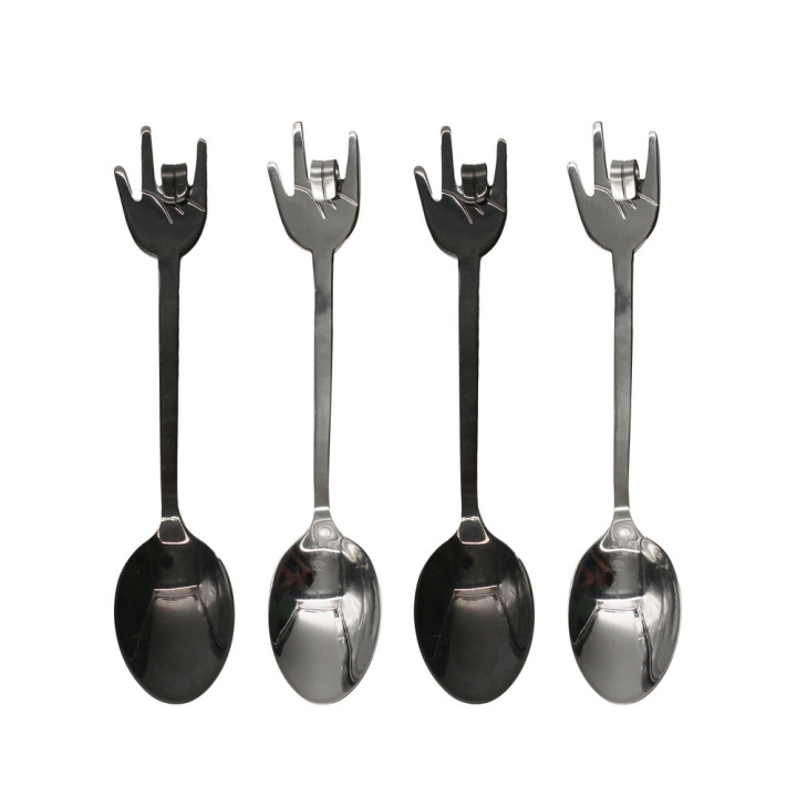 Winkee Rock Hand Spoon Set - Skeer in the group HOME, HOUSEHOLD & GARDEN / Kitchen utensils / Wine & Drink accessories at TP E-commerce Nordic AB (C99188)