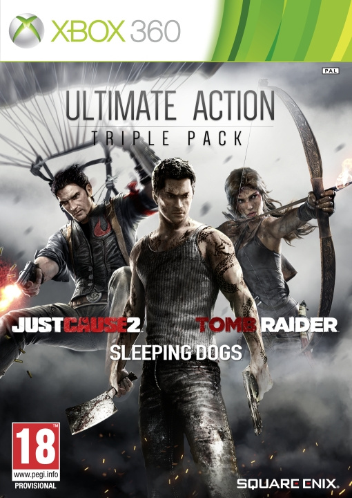 Just Cause 2, Sleeping Dogs & Tomb Raider Bundle (X360) in the group HOME ELECTRONICS / Game consoles & Accessories / Xbox 360 at TP E-commerce Nordic AB (C99199)