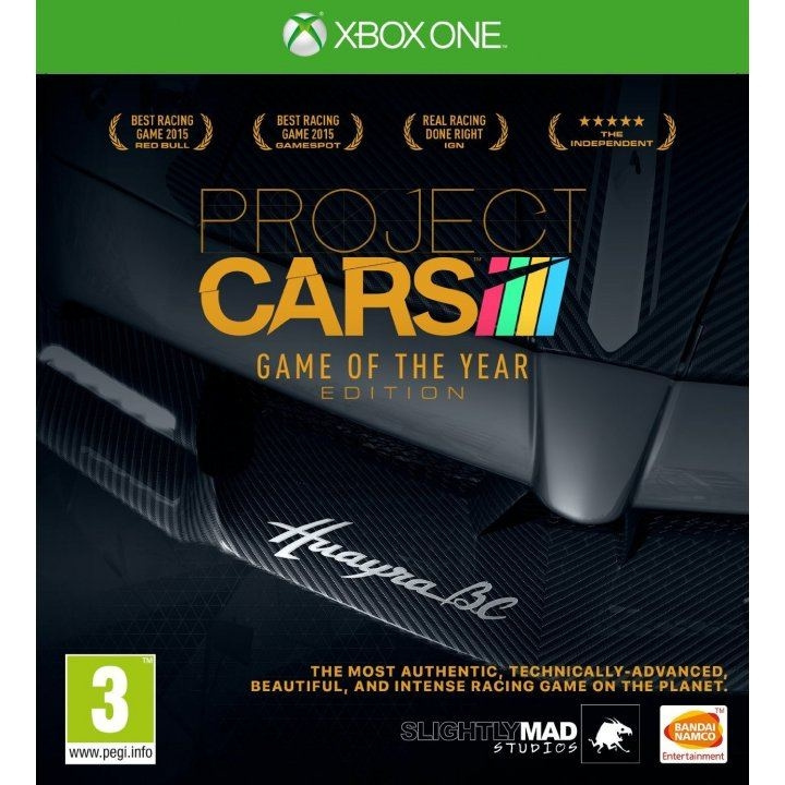 Project CARS (Game of the Year Edition) (XONE) in the group HOME ELECTRONICS / Game consoles & Accessories / Xbox One / Games at TP E-commerce Nordic AB (C99210)