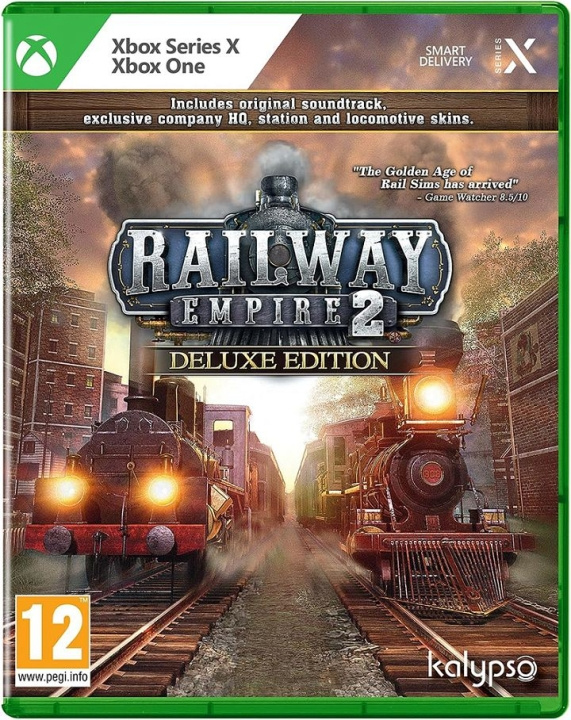 Railway Empire 2 (Deluxe Edition) (XseriesX) in the group HOME ELECTRONICS / Game consoles & Accessories / Xbox Series X / Games at TP E-commerce Nordic AB (C99211)