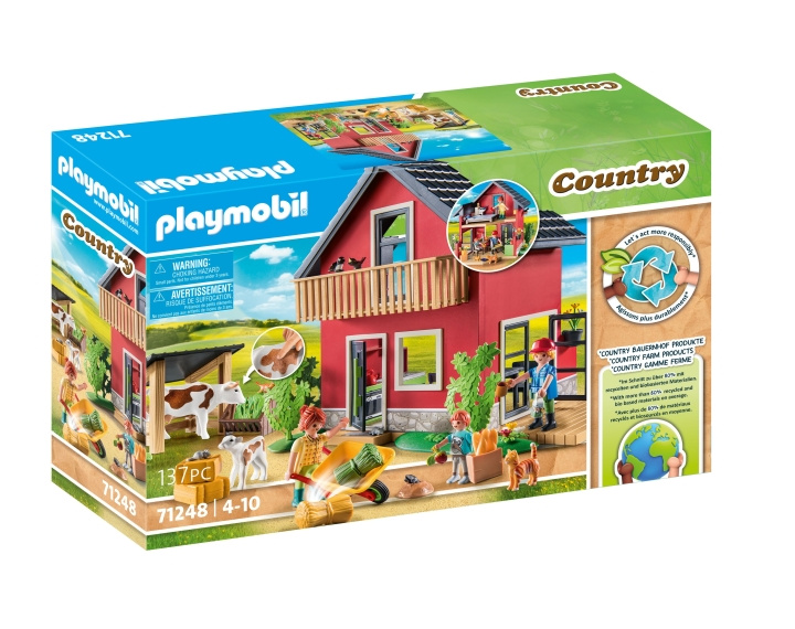 Playmobil Farmhouse (71248) in the group TOYS, KIDS & BABY PRODUCTS / Toys / Play set at TP E-commerce Nordic AB (C99237)