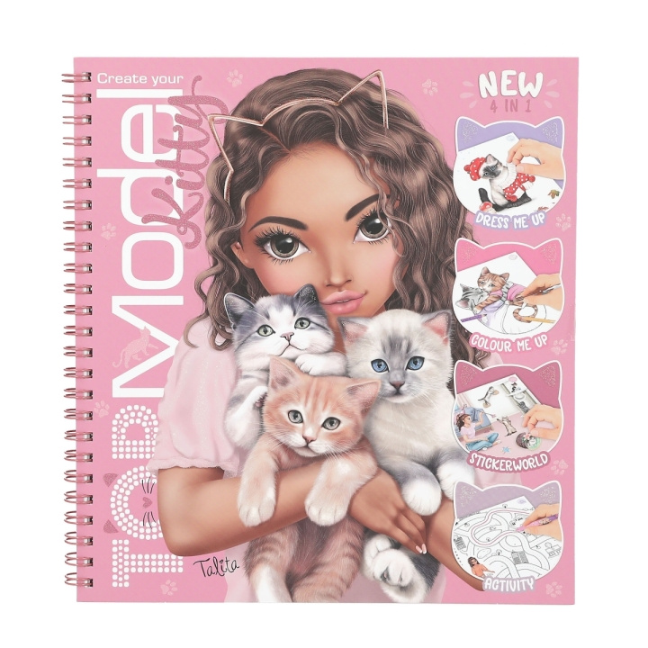 TOPModel Kitty Colouring Book ( 0413038 ) in the group TOYS, KIDS & BABY PRODUCTS / Toys / Draw & Count at TP E-commerce Nordic AB (C99245)