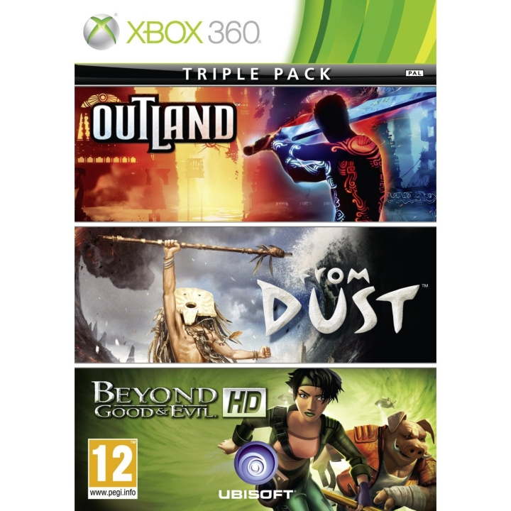 Beyond Good and Evil/Outland/From Dust (X360) in the group HOME ELECTRONICS / Game consoles & Accessories / Xbox 360 at TP E-commerce Nordic AB (C99250)