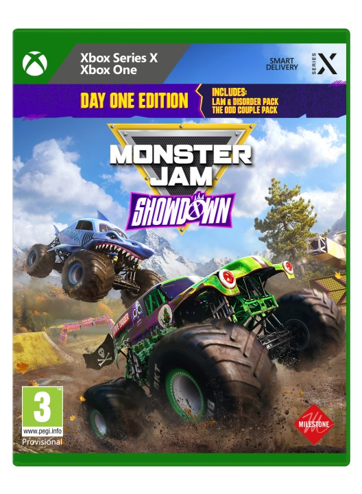 Milestone Monster Jam Showdown (Day 1 Edition) in the group HOME ELECTRONICS / Game consoles & Accessories / Xbox Series X / Games at TP E-commerce Nordic AB (C99262)