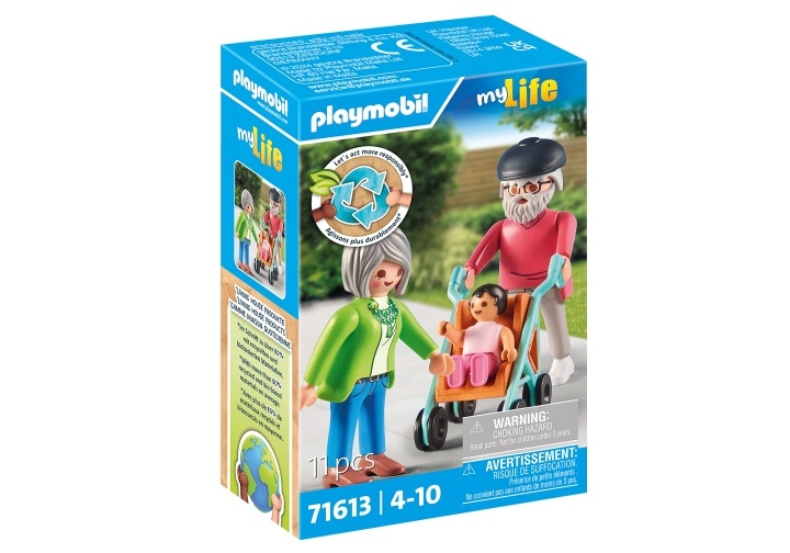 Playmobil Grandparents with Baby (71613) in the group TOYS, KIDS & BABY PRODUCTS / Toys / Play set at TP E-commerce Nordic AB (C99309)