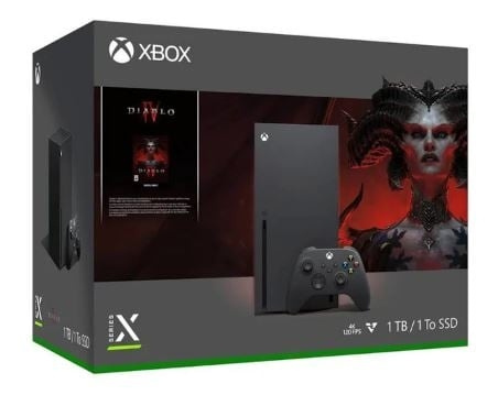 Xbox Series X – Diablo IV Bundle (XseriesX) in the group HOME ELECTRONICS / Game consoles & Accessories / Xbox Series X / Consoles at TP E-commerce Nordic AB (C99325)