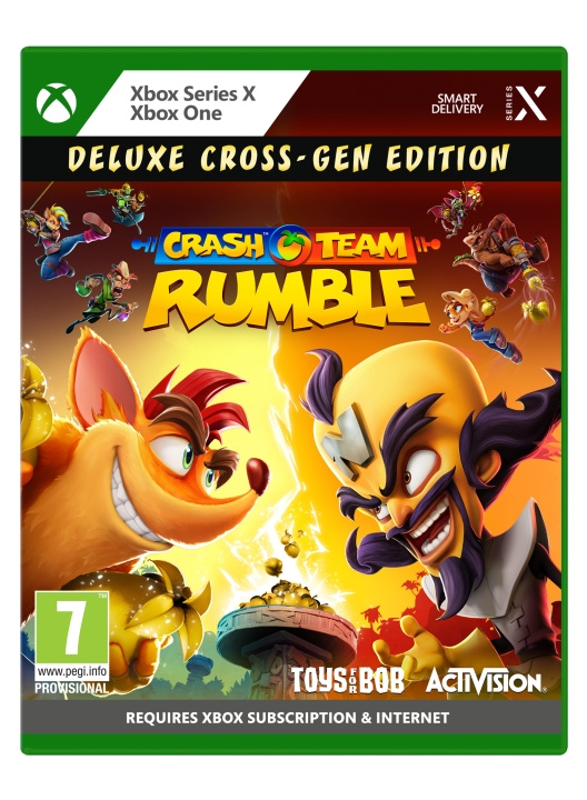 Crash Team Rumble - Deluxe Edition (XseriesX) in the group HOME ELECTRONICS / Game consoles & Accessories / Xbox Series X / Games at TP E-commerce Nordic AB (C99331)