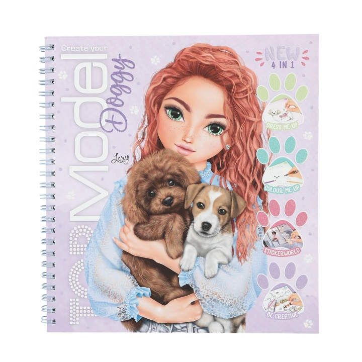 TOPModel Doggy Colouring Book ( 0413218 ) in the group TOYS, KIDS & BABY PRODUCTS / Toys / Draw & Count at TP E-commerce Nordic AB (C99355)