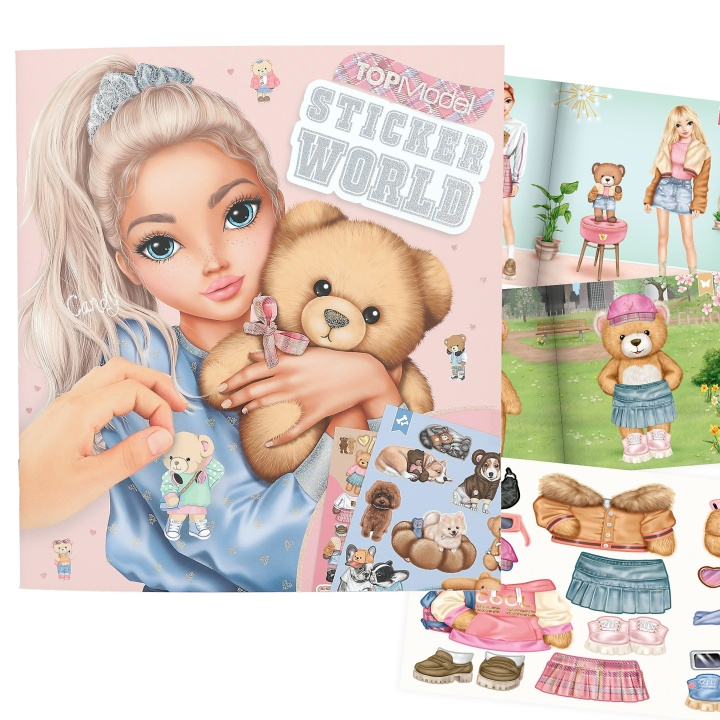 TOPModel Stickerworld TEAM TEDDY ( 0413209 ) in the group TOYS, KIDS & BABY PRODUCTS / Toys / Crafts at TP E-commerce Nordic AB (C99402)