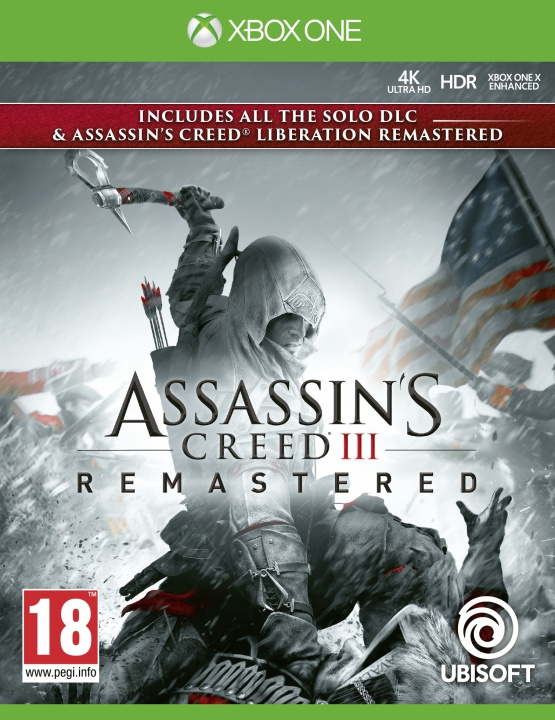 Assassin\'s Creed III (3) + Liberation HD Remaster (XONE) in the group HOME ELECTRONICS / Game consoles & Accessories / Xbox One / Games at TP E-commerce Nordic AB (C99408)