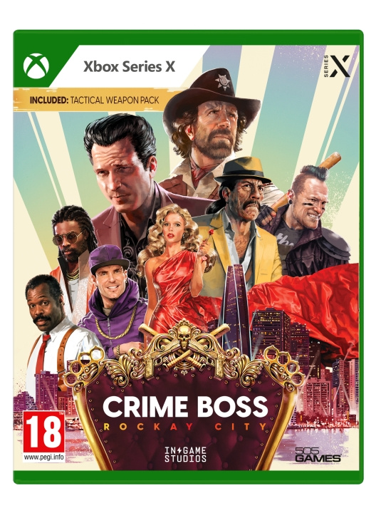 Crime Boss Rockay City (XseriesX) in the group HOME ELECTRONICS / Game consoles & Accessories / Xbox Series X / Games at TP E-commerce Nordic AB (C99428)