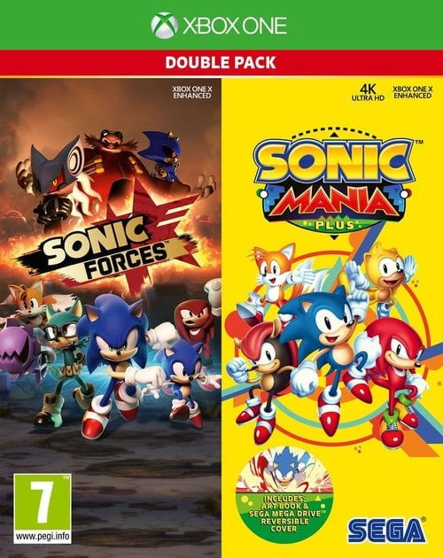 Sonic Mania Plus and Sonic Forces Double Pack (XONE) in the group HOME ELECTRONICS / Game consoles & Accessories / Xbox One / Games at TP E-commerce Nordic AB (C99429)