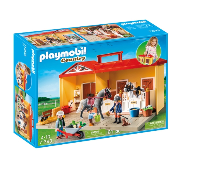 Playmobil Take along Horse center (71393) in the group TOYS, KIDS & BABY PRODUCTS / Toys / Play set at TP E-commerce Nordic AB (C99444)