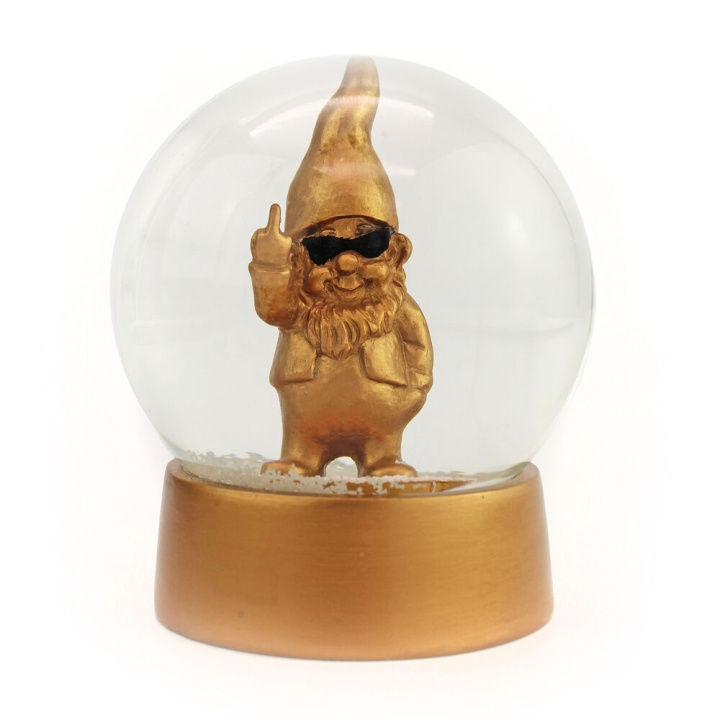 Winkee Snow Globe - Snow Globe Gnome - Gold in the group HOME, HOUSEHOLD & GARDEN / Interior / Christmas decorations at TP E-commerce Nordic AB (C99455)