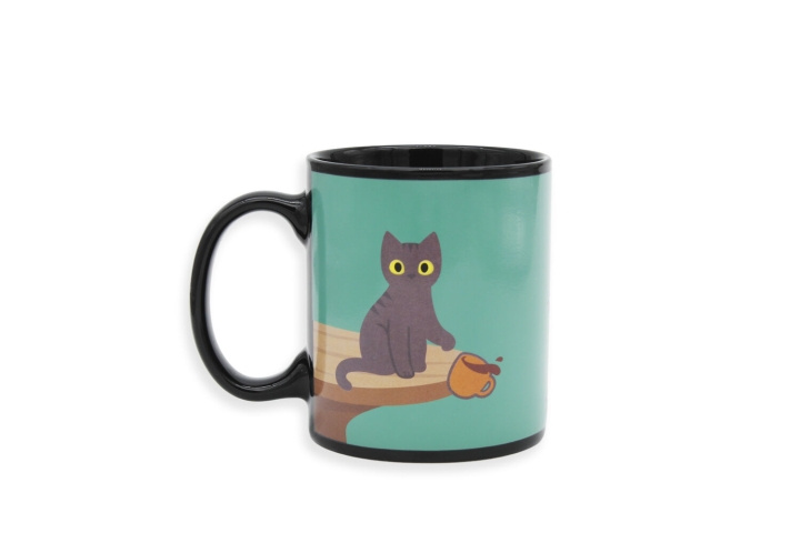 Winkee Naughty Cat heat sensitive mug in the group Sport, leisure & Hobby / Fun stuff / Cups at TP E-commerce Nordic AB (C99473)