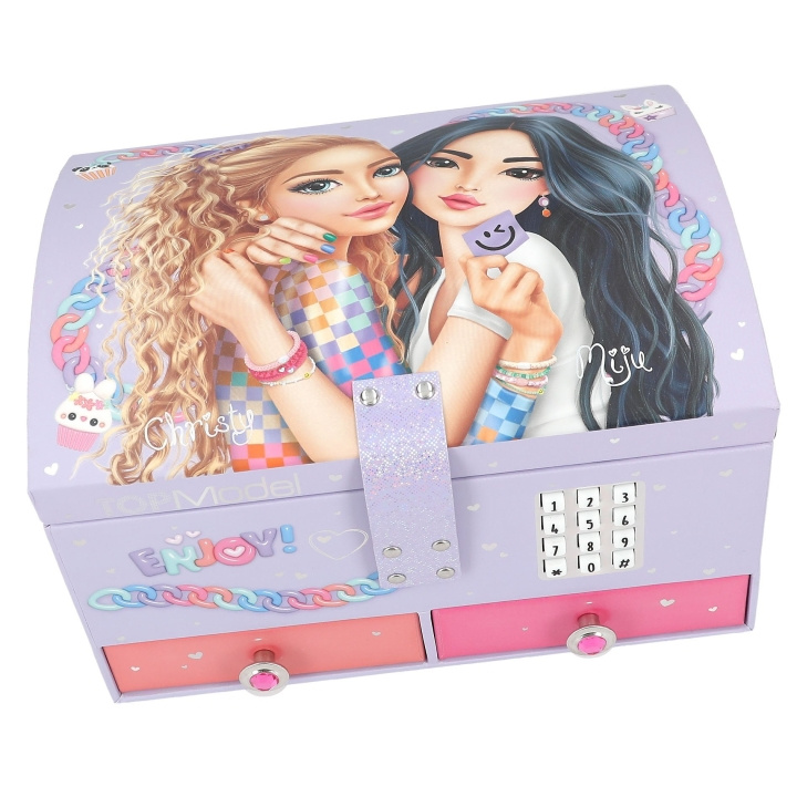 TOPModel Big Jewellery Box With Code And Sound - Pale Purple in the group TOYS, KIDS & BABY PRODUCTS / Children\'s room / Storage at TP E-commerce Nordic AB (C99492)