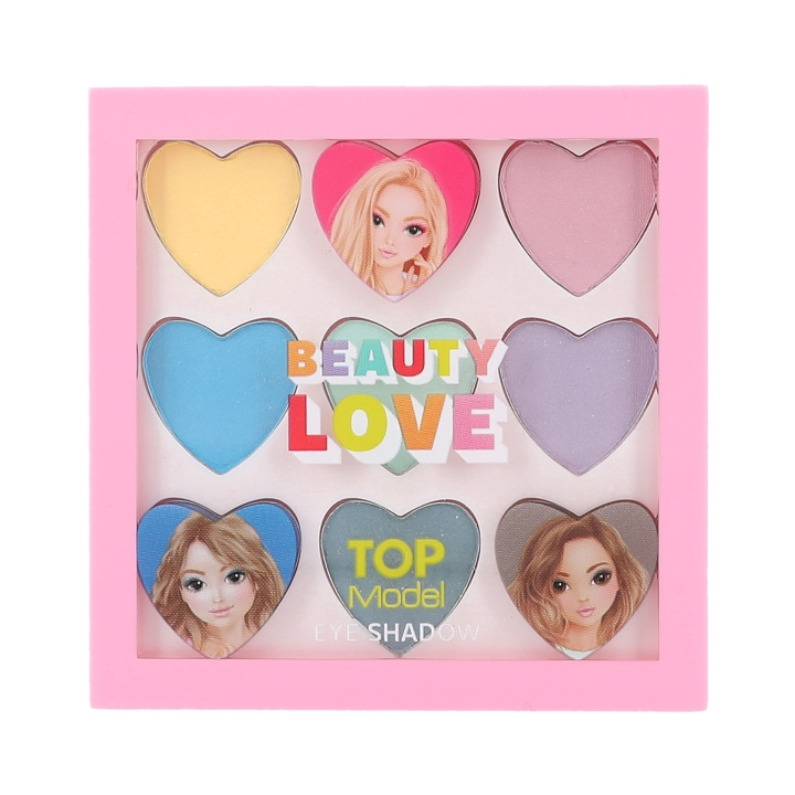 TOPModel Eyeshadow Palette - Beauty Love in the group TOYS, KIDS & BABY PRODUCTS / Toys / Masquerade costumes at TP E-commerce Nordic AB (C99494)