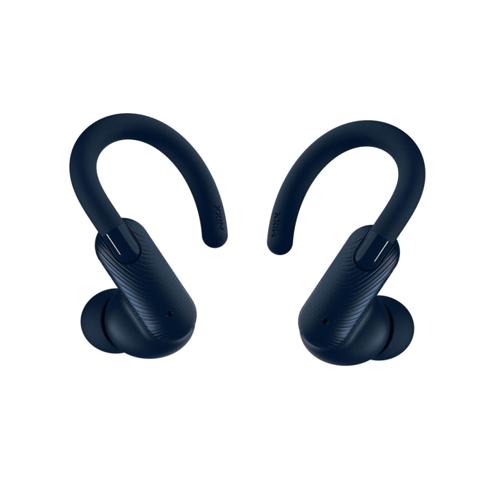 MIXX Headphone Sports Charge 2 In-Ear Hook TWS Black/Blue in the group HOME ELECTRONICS / Audio & Picture / Headphones & Accessories / Headphones at TP E-commerce Nordic AB (C99541)