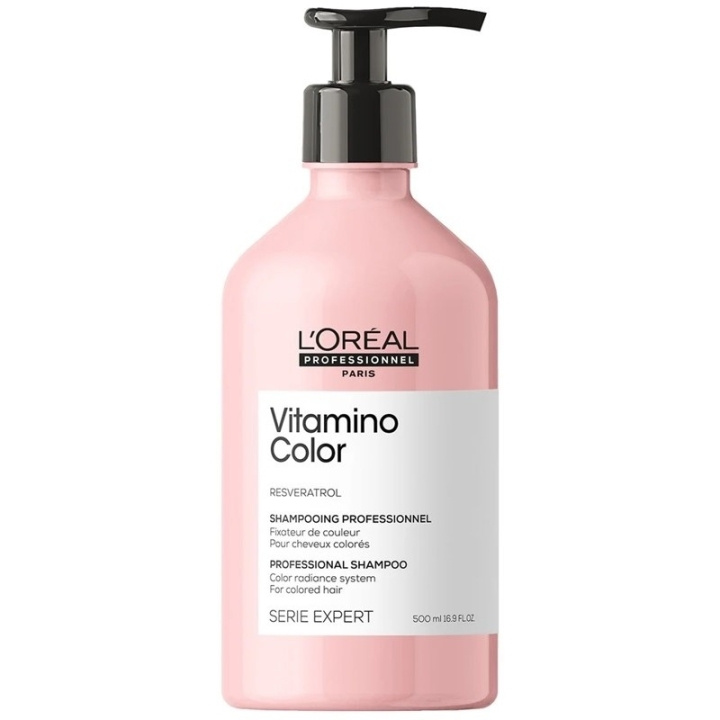 L\'ORÉAL PARIS LOreal Professionnel Serie Expert Vitamino Color Shampoo 500ml in the group BEAUTY & HEALTH / Hair & Styling / Hair care / Schampoo at TP E-commerce Nordic AB (C99586)