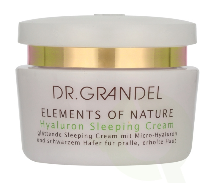 Dr Grandel Elements Of Nature Hyaluron Sleeping Cream 50 ml in the group BEAUTY & HEALTH / Skin care / Face / Day cream at TP E-commerce Nordic AB (C99632)