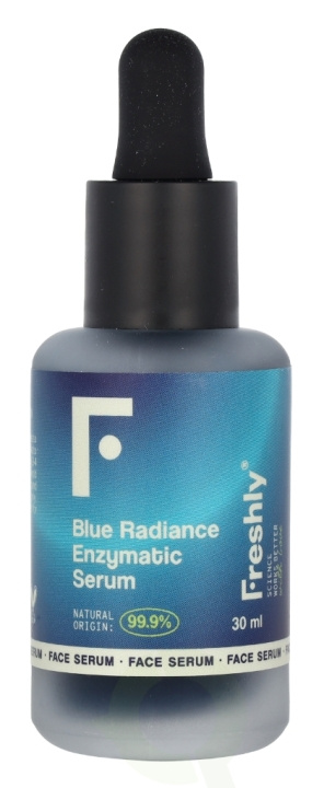 Freshly Cosmetics Blue Radiance Enzymatic Serum 30 ml in the group BEAUTY & HEALTH / Skin care / Face / Skin serum at TP E-commerce Nordic AB (C99675)