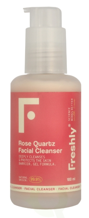 Freshly Cosmetics Rose Quartz Facial Cleanser 100 ml in the group BEAUTY & HEALTH / Skin care / Face / Cleaning at TP E-commerce Nordic AB (C99676)