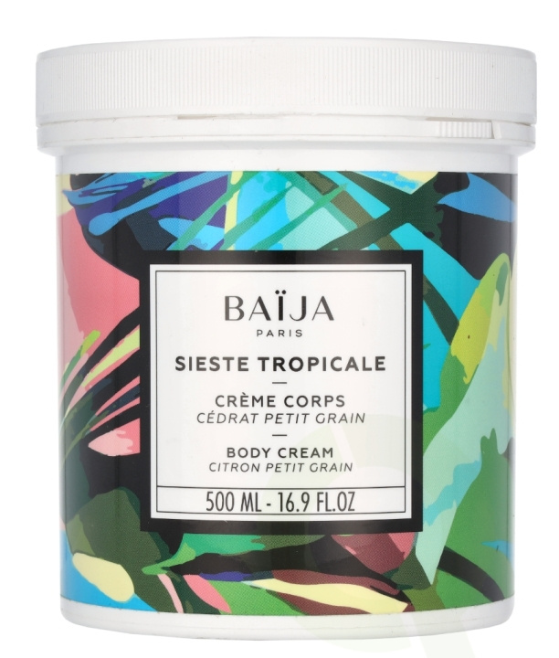 Baija Paris Baija Sieste Tropicale Body Cream 500 ml Citron Petit Grain in the group BEAUTY & HEALTH / Skin care / Body health / Body lotion at TP E-commerce Nordic AB (C99713)