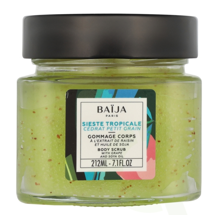 Baija Paris Baija Sieste Tropicale Body Scrub 212 ml Citron Petit Grain in the group BEAUTY & HEALTH / Skin care / Face / Scrub / Peeling at TP E-commerce Nordic AB (C99714)