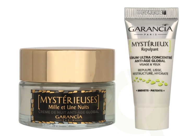 Garancia Mysterious Thousand And Ond Days Set 35 ml Anti-Aging Night Cream 30ml/Anti-Aging Serum 5ml in the group BEAUTY & HEALTH / Skin care / Face / Face creams at TP E-commerce Nordic AB (C99747)