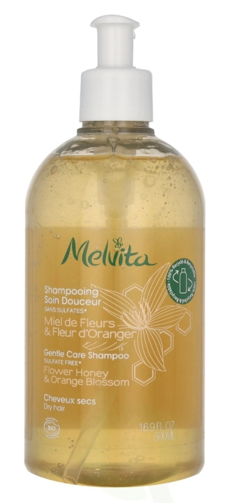 Melvita Gentle Care Shampoo 500 ml Dry Hair in the group BEAUTY & HEALTH / Hair & Styling / Hair care / Schampoo at TP E-commerce Nordic AB (C99762)