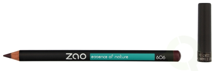 Zao Make-Up Eye Pencil 1.14 g #606 Plum in the group BEAUTY & HEALTH / Makeup / Eyes & Eyebrows / Eyeliner / Kajal at TP E-commerce Nordic AB (C99799)