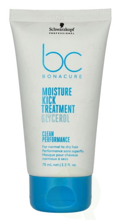 Schwarzkopf Bonacure Moisture Kick Treatment Glycerol 75 ml in the group BEAUTY & HEALTH / Hair & Styling / Hair care / Hair Mask at TP E-commerce Nordic AB (C99820)