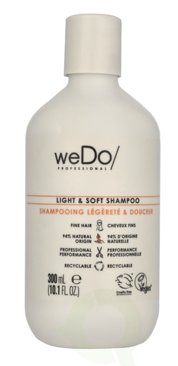 weDo/ Light & Soft Shampoo 300 ml in the group BEAUTY & HEALTH / Hair & Styling / Hair care / Schampoo at TP E-commerce Nordic AB (C99825)