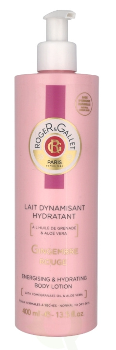 Roger & Gallet Gingembre Rouge Body Lotion 400 ml in the group BEAUTY & HEALTH / Skin care / Body health / Body lotion at TP E-commerce Nordic AB (C99829)